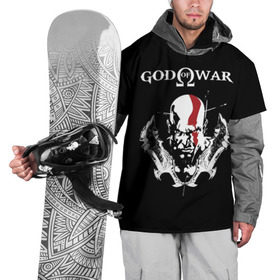 Накидка на куртку 3D с принтом God of War в Тюмени, 100% полиэстер |  | Тематика изображения на принте: god of war | арес | афина | бог | бог войны | воин | генерал | гидра | кратос | призрак | спарта | татуировка