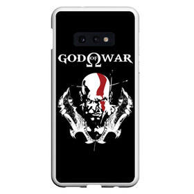 Чехол для Samsung S10E с принтом God of War в Тюмени, Силикон | Область печати: задняя сторона чехла, без боковых панелей | god of war | арес | афина | бог | бог войны | воин | генерал | гидра | кратос | призрак | спарта | татуировка