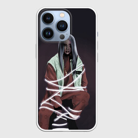 Чехол для iPhone 13 Pro с принтом Spider Queen в Тюмени,  |  | Тематика изображения на принте: billie eilish | lovely | music | ocean eyes | pop | билли айлиш | девушка | музыка | океан | поп | эйлиш | элиш