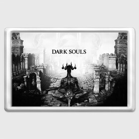 Магнит 45*70 с принтом Dark Souls в Тюмени, Пластик | Размер: 78*52 мм; Размер печати: 70*45 | Тематика изображения на принте: dark souls | games | praise the sun | игры | компьютерные игры | рыцарь | тёмные души