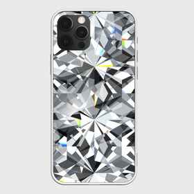 Чехол для iPhone 12 Pro Max с принтом Бриллиантовое мерцание в Тюмени, Силикон |  | diamond | facets | glitter | highlights | precious | shimmer | sto | абстракция | блеск | блики | бриллиантовое | геометрический | грани | графика | драгоценный | иллюстрация | искусство | камень | картинка | мерцание | мода