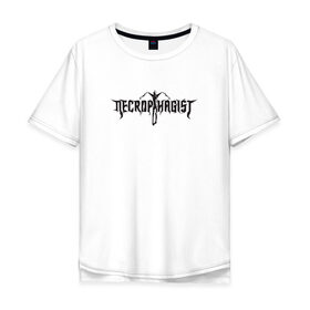 Мужская футболка хлопок Oversize с принтом Necrophagist в Тюмени, 100% хлопок | свободный крой, круглый ворот, “спинка” длиннее передней части | necrophagist | technical death