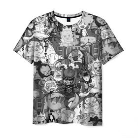 Мужская футболка 3D с принтом Дота 2 в Тюмени, 100% полиэфир | прямой крой, круглый вырез горловины, длина до линии бедер | dota | dota 2 | дота | дота 2 | игры