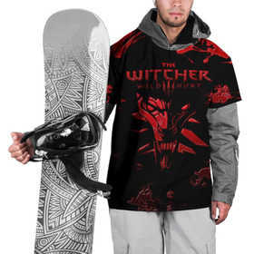 Накидка на куртку 3D с принтом The Witcher 3: Wild Hunt в Тюмени, 100% полиэстер |  | wild hunt | арбалет | ведьмак 3 | геральт | дикая | магия | охота | сказка | сфера | фэнтези | цири