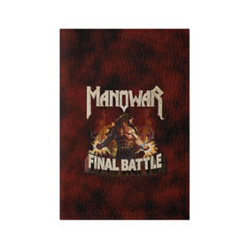 Обложка для паспорта матовая кожа с принтом ManowaR final battle в Тюмени, натуральная матовая кожа | размер 19,3 х 13,7 см; прозрачные пластиковые крепления | Тематика изображения на принте: adams | demaio | eric | heavy | joey | metal | true | viking | адамс | викинг метал | димайо | метал | мифология | скандинавская | тяжёлый | хамзи | хеви метал