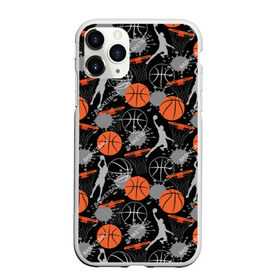 Чехол для iPhone 11 Pro матовый с принтом Basketball в Тюмени, Силикон |  | Тематика изображения на принте: basket | basketball | баскетбол | баскетбольные | болельщик | бросок | брызги | графика | иллюстрация | капли | картинка | кляксы | кольцо | мода | мячи | надпись | прыжок | рисунок | сетка | сила | скорость