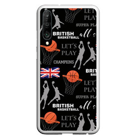 Чехол для Honor P30 с принтом British basketball в Тюмени, Силикон | Область печати: задняя сторона чехла, без боковых панелей | англия | баскетбол | баскетбольные | болельщик | британия | британский | бросок | графика | держава | игра | иллюстрация | картинка | кольцо | мода | мячи | надпи | прыжок | рисунок | сетка | сила