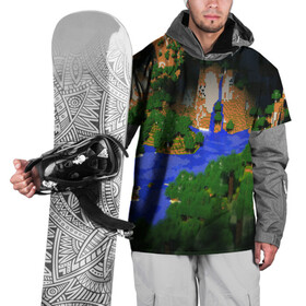 Накидка на куртку 3D с принтом Minecraft в Тюмени, 100% полиэстер |  | Тематика изображения на принте: blade | blocks | creeper | cubes | game | ken | mine craft | minecraft | mobs | sword | игры | крипер | майн крафт | майнкрафт | моб