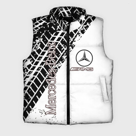 Мужской жилет утепленный 3D с принтом Mercedes в Тюмени,  |  | amg | mercedes | авто | автомобиль | иномарка | логотип | машина | мерседес | текстура