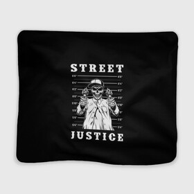 Плед 3D с принтом Street justice в Тюмени, 100% полиэстер | закругленные углы, все края обработаны. Ткань не мнется и не растягивается | Тематика изображения на принте: justice | s | skeleton | skull | street | банда | бандана | бандит | бейсболка | графика | иллюстрация | картинка | мода | надпись | оружие | пистолеты | платок | револьверы | рисунок | символ | скелет | справедливость