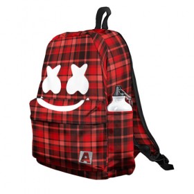 Рюкзак 3D MARSHMELLO: в Тюмени, 100% полиэстер | лямки с регулируемой длиной, сверху петелька, чтобы рюкзак можно было повесить на вешалку. Основное отделение закрывается на молнию, как и внешний карман. Внутри два дополнительных кармана, один из которых закрывается на молнию. По бокам два дополнительных кармашка | 