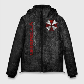 Мужская зимняя куртка 3D с принтом Umbrella corporation в Тюмени, верх — 100% полиэстер; подкладка — 100% полиэстер; утеплитель — 100% полиэстер | длина ниже бедра, свободный силуэт Оверсайз. Есть воротник-стойка, отстегивающийся капюшон и ветрозащитная планка. 

Боковые карманы с листочкой на кнопках и внутренний карман на молнии. | biohazard | evil | project alice | r.p.d | resident | амбрелла | вирус g | вирус т | грандж | зомби | зонт | йовович | клэр | леон | милла | обитель зла | умбрелла | элис