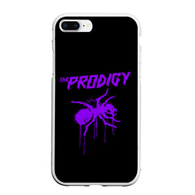 Чехол для iPhone 7Plus/8 Plus матовый с принтом The Prodigy в Тюмени, Силикон | Область печати: задняя сторона чехла, без боковых панелей | 90 е | the prodigy | кит флинт | музыка | муравей | панк | рок | техно | электро