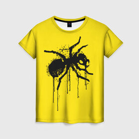 Женская футболка 3D с принтом The Prodigy в Тюмени, 100% полиэфир ( синтетическое хлопкоподобное полотно) | прямой крой, круглый вырез горловины, длина до линии бедер | 90 е | the prodigy | кит флинт | музыка | муравей | панк | рок | техно | электро