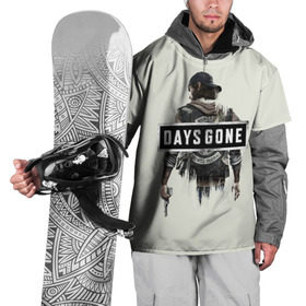 Накидка на куртку 3D с принтом Days Gone Poster в Тюмени, 100% полиэстер |  | 2019 | days gone | game | poster | ps4 | zombie | жизнь после | зомби | игра