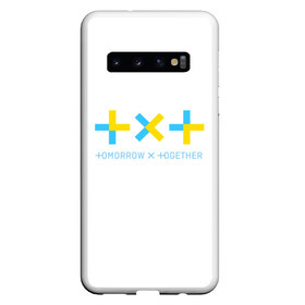 Чехол для Samsung Galaxy S10 с принтом TOMORROW X TOGETHER TXT в Тюмени, Силикон | Область печати: задняя сторона чехла, без боковых панелей | bighit | blackpink | bts | girls’ generation | got7 | k pop | kpop | super junior | tomorrow x together | txt | к поп | кейпоп | корейская группа | корейская музыка