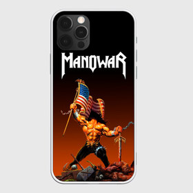 Чехол для iPhone 12 Pro Max с принтом MANOWAR в Тюмени, Силикон |  | manowar | manowar 2019 | manowar warriors | manowar world | группа manowar | концерт manowar. | мановар