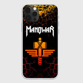 Чехол для iPhone 12 Pro с принтом MANOWAR в Тюмени, силикон | область печати: задняя сторона чехла, без боковых панелей | manowar | manowar 2019 | manowar warriors | manowar world | группа manowar | концерт manowar. | мановар