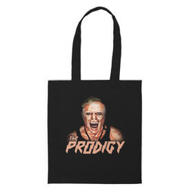 Сумка 3D повседневная с принтом The Prodigy в Тюмени, 100% полиэстер | Плотность: 200 г/м2; Размер: 34×35 см; Высота лямок: 30 см | prodigy | the | бигбит | брейкбит | дарование | кит флинт | максим реалити | продиджи | синтипанк | техно | чудо