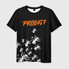 Мужская футболка 3D с принтом The Prodigy в Тюмени, 100% полиэфир | прямой крой, круглый вырез горловины, длина до линии бедер | Тематика изображения на принте: flint | keith | kit | prodigy | кит | продиджи | продижи | протиджи | флинт