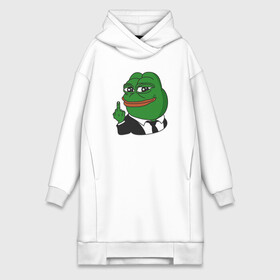 Платье-худи хлопок с принтом Pepe в Тюмени,  |  | bad | dab | frog | good | kek | make pepe great again | pepe | sad | sad frog | vote for pepe | кек | лягушка | мем | мемы | пепе | со смыслом | фрог