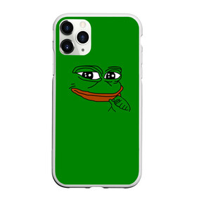 Чехол для iPhone 11 Pro матовый с принтом Pepe в Тюмени, Силикон |  | bad | dab | frog | good | kek | make pepe great again | pepe | sad | sad frog | vote for pepe | кек | лягушка | мем | мемы | пепе | со смыслом | фрог