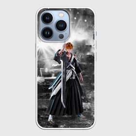 Чехол для iPhone 13 Pro с принтом Jump Force   Ichigo Kurosaki в Тюмени,  |  | Тематика изображения на принте: anime | bleach ichigo kurosaki | crossover | fighting | game | jump force | manga | аниме | игра | файтинг