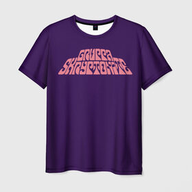 Мужская футболка 3D с принтом GRUPPA SKRIPTONITE в Тюмени, 100% полиэфир | прямой крой, круглый вырез горловины, длина до линии бедер | gruppa skryptonite | kz | группа | казахстан | реп | русский реп | скриптонит
