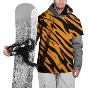 Накидка на куртку 3D с принтом Тигр в Тюмени, 100% полиэстер |  | Тематика изображения на принте: животное | зверь | кардашьян | ким | кот | лев | оранжевый | полосы | рыжий | тигр | черный