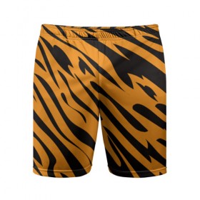 Мужские шорты 3D спортивные с принтом Тигр в Тюмени,  |  | Тематика изображения на принте: животное | зверь | кардашьян | ким | кот | лев | оранжевый | полосы | рыжий | тигр | черный