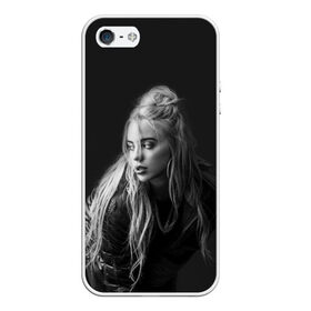 Чехол для iPhone 5/5S матовый с принтом BILLIE EILISH в Тюмени, Силикон | Область печати: задняя сторона чехла, без боковых панелей | bilie | billi | billie | eilish | eillish | elish | ellish | eyes | ocean | pop music | айлиш | алиш | били | билли | музыка | певица | поп | эйлиш | элиш