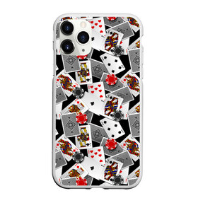 Чехол для iPhone 11 Pro матовый с принтом Игральные карты в Тюмени, Силикон |  | Тематика изображения на принте: буны | вольты | графика | дамы | десятки | игра | игральные | иллюстрация | казино | картинка | карты | коллаж | короли | красные | крести | масть | мода | орнамент | пики | покер | разбросаны | рисунок