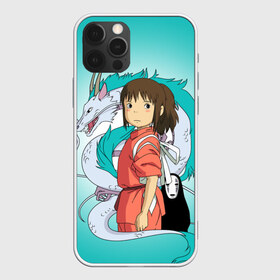 Чехол для iPhone 12 Pro Max с принтом Унесённые призраками в Тюмени, Силикон |  | anime | spirited away | аниме | дракон | миядзаки | мультфильм | сэн | тихиро | унесённые призраками | хаку