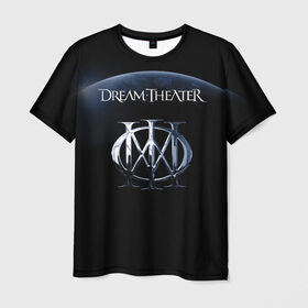 Мужская футболка 3D с принтом Dream Theater в Тюмени, 100% полиэфир | прямой крой, круглый вырез горловины, длина до линии бедер | dream theater | metal | группы | метал | музыка | прогрессив метал | рок | хеви метал