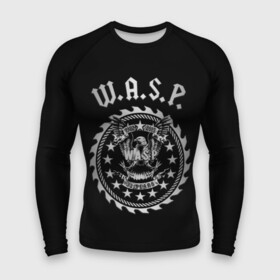 Мужской рашгард 3D с принтом W.A.S.P. в Тюмени,  |  | w.a.s.p. | wasp | глэм метал | группы | метал | музыка | рок | хард рок | хэви метал | шок рок