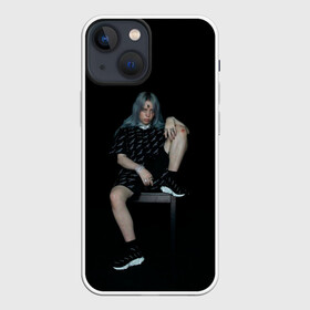 Чехол для iPhone 13 mini с принтом Billie Eilish в Тюмени,  |  | ailish | billi | billie eilish | bury a friend | copycat | crown | dont smile at me | lovely | music | my boy | party favor | pop | били | билли айлиш | музыка | певица | поп | эйлиш