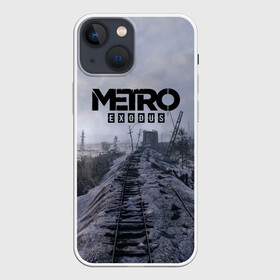 Чехол для iPhone 13 mini с принтом Metro Exodus в Тюмени,  |  | 2035 | exodus | metro | metro exodus | metro: exodus | stalker | stalker 2 | survival horror | арт | артём | исход | метро | метро исход | метро:исход | припять | сталкер