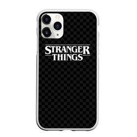 Чехол для iPhone 11 Pro матовый с принтом STRANGER THINGS в Тюмени, Силикон |  | Тематика изображения на принте: 11 | checkerboard | eggo | eleven | netflix | stranger | things | бобби | браун | дела | крайне | милли | обратная | одинадцать | одиннадцать | очень | события | сторона | странные | стренджер | темная