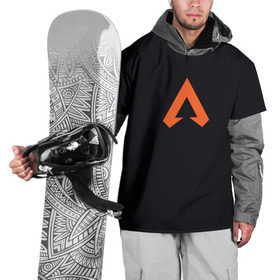 Накидка на куртку 3D с принтом apex legends в Тюмени, 100% полиэстер |  | Тематика изображения на принте: apex legends | games | logo | логотип | онлайн игра