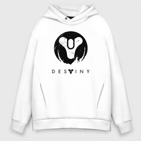 Мужское худи Oversize хлопок с принтом DESTINY в Тюмени, френч-терри — 70% хлопок, 30% полиэстер. Мягкий теплый начес внутри —100% хлопок | боковые карманы, эластичные манжеты и нижняя кромка, капюшон на магнитной кнопке | Тематика изображения на принте: bungie | cayde 6 | cyd6 | destiny | destiny 2 | forsaken | gambit | hunter | titan | warlock | банги | варлок | габмит | дестини | дестини 2 | зур | кейд | кейд 6 | отвергнутые | охотник | титан | туз