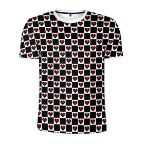 Мужская футболка 3D спортивная с принтом Френдзона в Тюмени, 100% полиэстер с улучшенными характеристиками | приталенный силуэт, круглая горловина, широкие плечи, сужается к линии бедра | бойчик | группа | музыка | мультяшка | песни | подростки | поп панк | сердце | френдзона