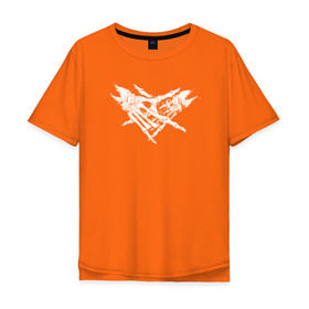 Мужская футболка хлопок Oversize с принтом Velial Squad в Тюмени, 100% хлопок | свободный крой, круглый ворот, “спинка” длиннее передней части | squad | velial | velial squad