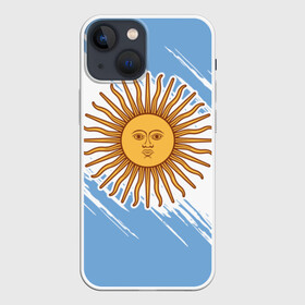 Чехол для iPhone 13 mini с принтом Аргентина в Тюмени,  |  | argentina | аргентина | аргентинская сборная | сборная | сборная аргентины | сборная аргентины по футболу | сборные | форма | футбол | футбольные сборные | чемпионат | чемпионат мира