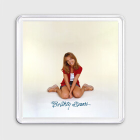 Магнит 55*55 с принтом Oldschool Britney в Тюмени, Пластик | Размер: 65*65 мм; Размер печати: 55*55 мм | britney | britneyspears | glitch | icon | jean | pop | princess | spears | usa | бритни | бритниспирс | глич | джин | поп | работа | спирс | сша