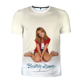 Мужская футболка 3D спортивная с принтом Oldschool Britney в Тюмени, 100% полиэстер с улучшенными характеристиками | приталенный силуэт, круглая горловина, широкие плечи, сужается к линии бедра | britney | britneyspears | glitch | icon | jean | pop | princess | spears | usa | бритни | бритниспирс | глич | джин | поп | работа | спирс | сша