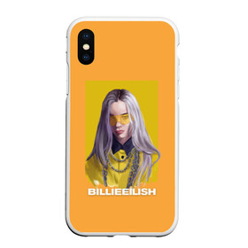 Чехол для iPhone XS Max матовый с принтом Billie Eilish в Тюмени, Силикон | Область печати: задняя сторона чехла, без боковых панелей | at | billie | don’t | eilish | electronic | eyes | me | music | ocean | pirate | smile | synthpop | usa | айлиш | билли | музыка | пайрэт | синти поп | сша | электронная | электропоп