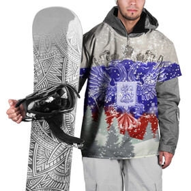 Накидка на куртку 3D с принтом Сборная России (Зимний костюм) в Тюмени, 100% полиэстер |  | sport | биатлон | горнолыжный костюм | зимние виды спорта | лыжи | лыжные гонки | лыжный спорт | россия | сборная | сноуборд | спорт | толстовка зима | триколор | флаг россии