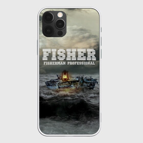 Чехол для iPhone 12 Pro Max с принтом Профессиональный рыбак в Тюмени, Силикон |  | fish | fisher | fisherman | fishman | анорак | костюм для рыбалки | костюм рыбака | лодка | непогода | подарок рыбаку | профессиональный рыбак | рыба | рыбаку | рыбалка | рыбацкая | шторм | шхуна