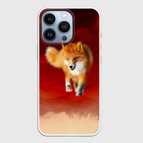 Чехол для iPhone 13 Pro с принтом Огненная Лиса в Тюмени,  |  | fire fox | firefox | fox | fox say | ylvis   the fox | главное фыр | кицунэ | лиза | лиса | лисичка | мемасики | мемы | огонь | фыр фыр | хитрая лиса | я хочу фырфыр