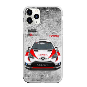 Чехол для iPhone 11 Pro матовый с принтом WRC Toyota в Тюмени, Силикон |  | auto | car | championship | race | rally | toyota | world | wrc | авто | гонки | машина | ралли | трасса | трек | чемпионат